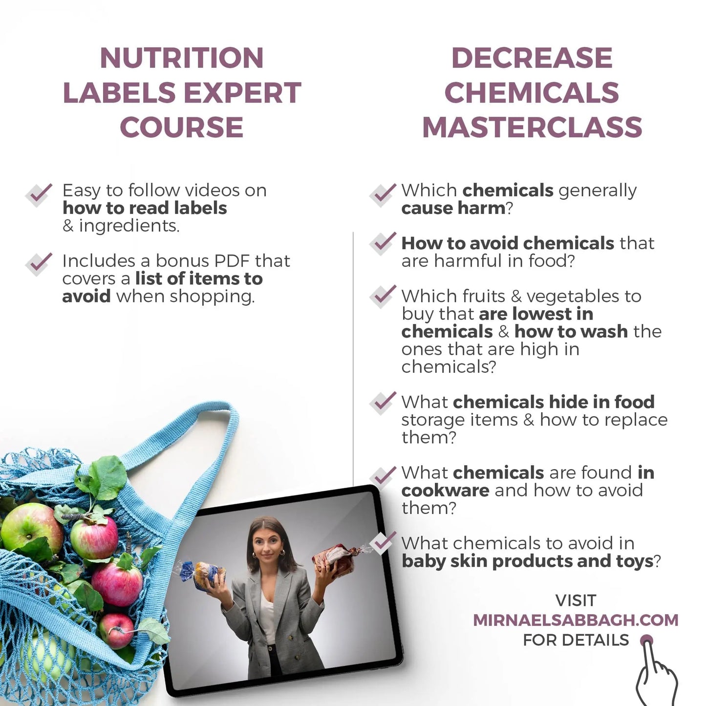 NUTRITION LABEL EXPERT COURSE - mirnaelsabbagh