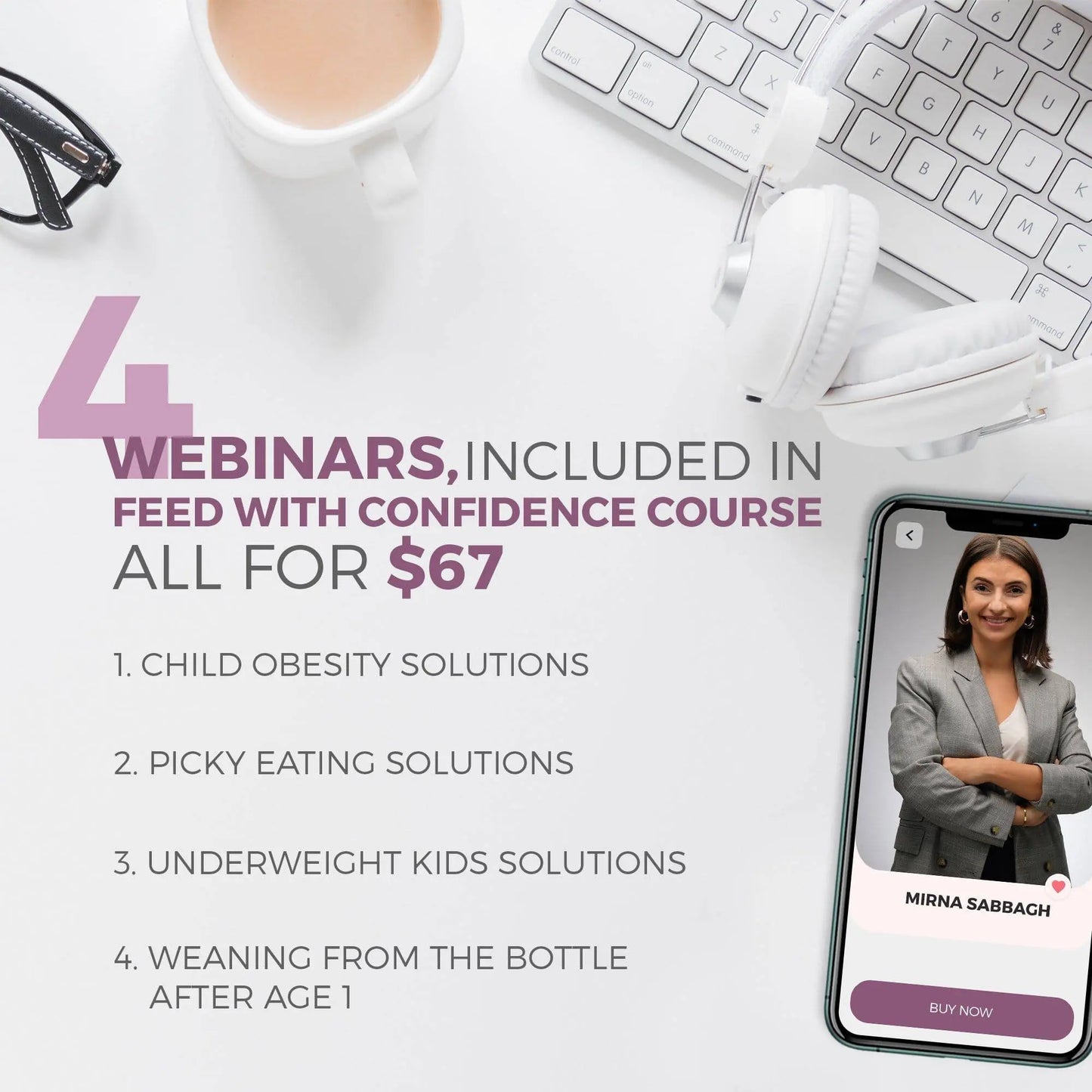 Obesity Solutions Masterclass حلول للسمنة عند الاطفال مع ميرنا صباغ - mirnaelsabbagh