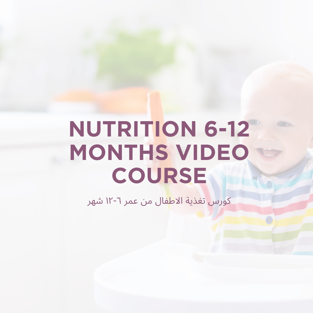 6 - 12 Months - Starting Solid Nutrition - Arabic Version - mirnaelsabbagh - Best Nutritionist in Dubai and Middle East - Mommy and health influencer in dubai and Middle East 
