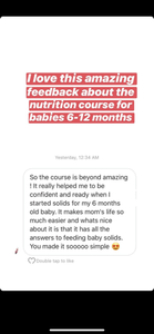6-12 Months - Starting Solids Nutrition - English Version - mirnaelsabbagh - Best Nutritionist in Dubai and Middle East - Mommy and health influencer in dubai and Middle East 