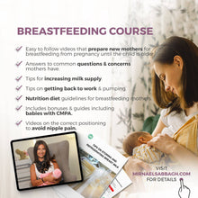 Load image into Gallery viewer, 0-6 Months - Breastfeeding Success Course - mirnaelsabbagh - Best Nutritionist in Dubai and Middle East - Mommy and health influencer in dubai and Middle East 